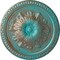 Ekena Millwork Richmond Ceiling Medallion (Fits Canopies up to 2 5/8"), 18"OD x 1 3/8"P, Copper Green Patina CM18RICGS - alternate 1